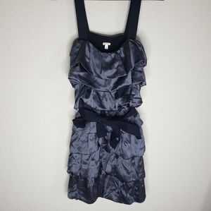 J. Crew Silk Ruffled Mini Dress - Party